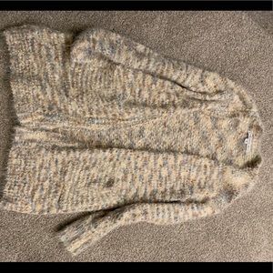 Long multi color cardigan